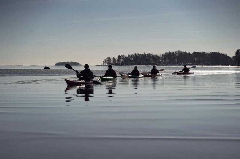 Helsinki: Winter Kayaking in Eastern Helsinki Archipelago - Starting Point at Vuosaari Paddling Center