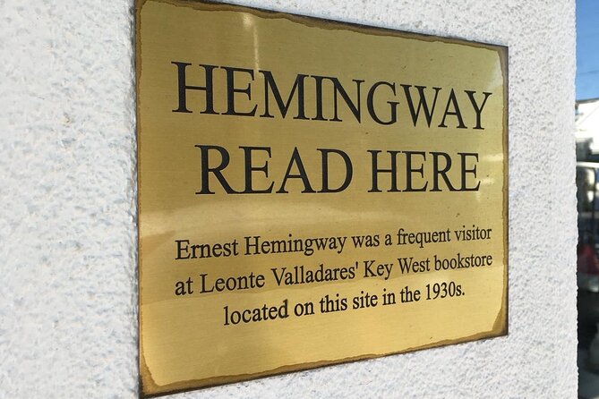 Hemingway Food and Walking Tour - The Cultural and Literary Significance of Key West