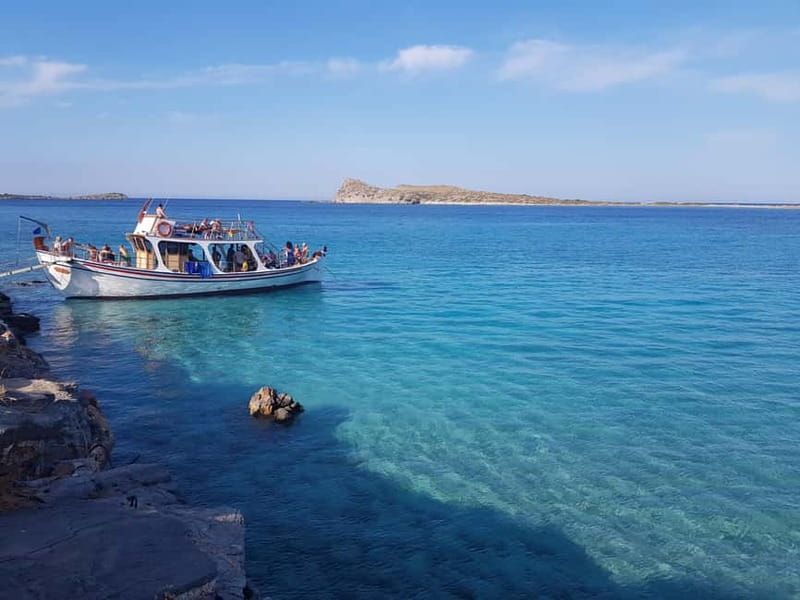 Heraklion Areas : Elounda Boat Trip -The Authentic - The Onboard Experience and Food