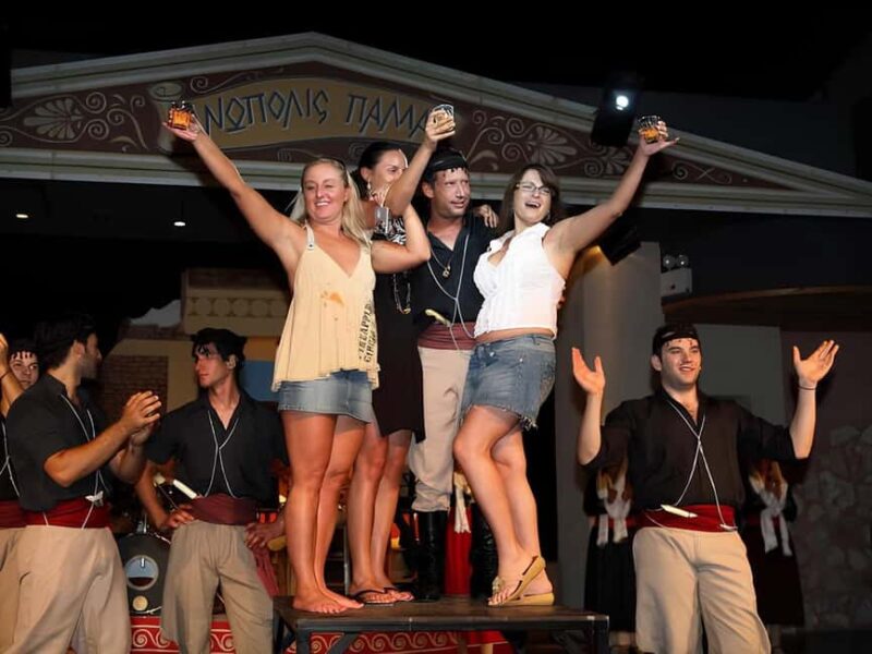 Heraklion: Cretan Folklore Night with Dinner & Transfers - Cretan Cuisine and Local Wines