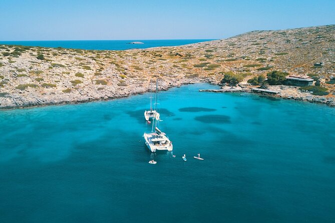 Heraklion: Dia Catamaran Tour, Lunch, Open Bar & Snorkeling - From Heraklion to the Uninhabited Beauty of Dia Island