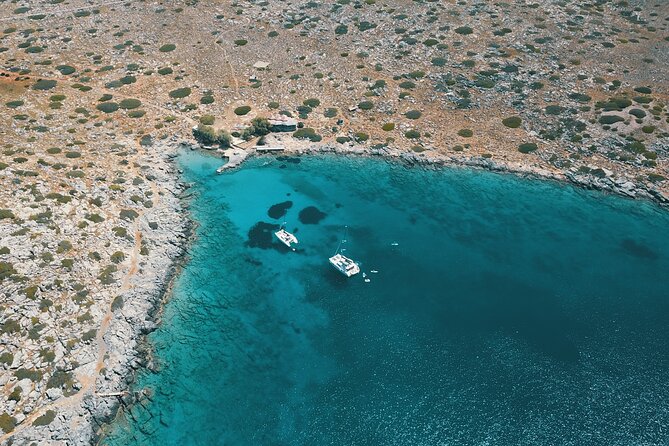 Heraklion: Dia Catamaran Tour, Lunch, Open Bar & Snorkeling - The Scenic Stop at Dia’s Pristine Bay