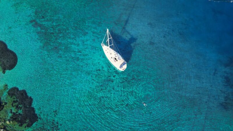 Heraklion: Dia Island Private Sailing Cruise with Full Meal - Enjoying a Full Mediterranean Meal with Unlimited Drinks