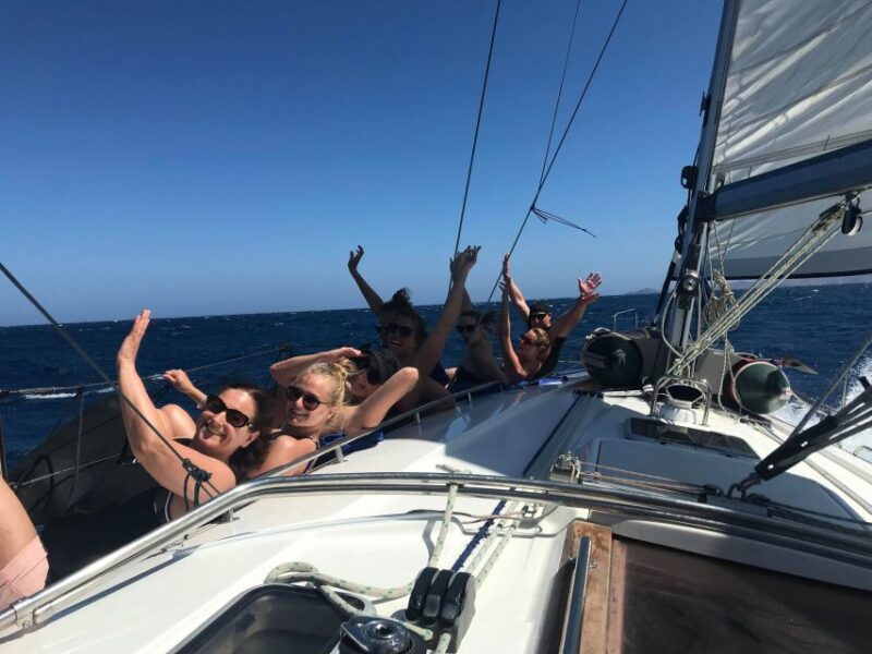 Heraklion: Dia Island Sailing Cruise with Snorkeling - Return Sailing and Sunset Views