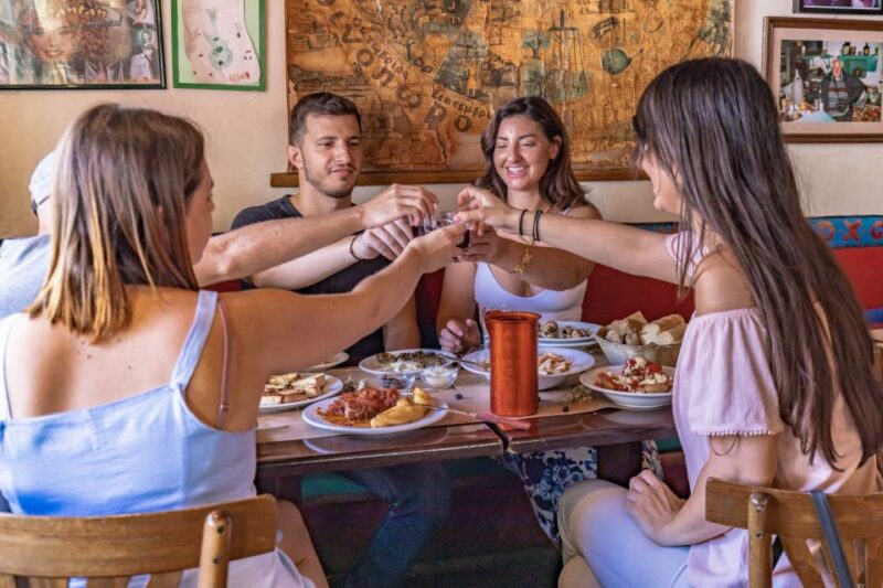 Heraklion: Food Walking Tour - From Sweet Pastries to Fiery Raki: The Diverse Tastings