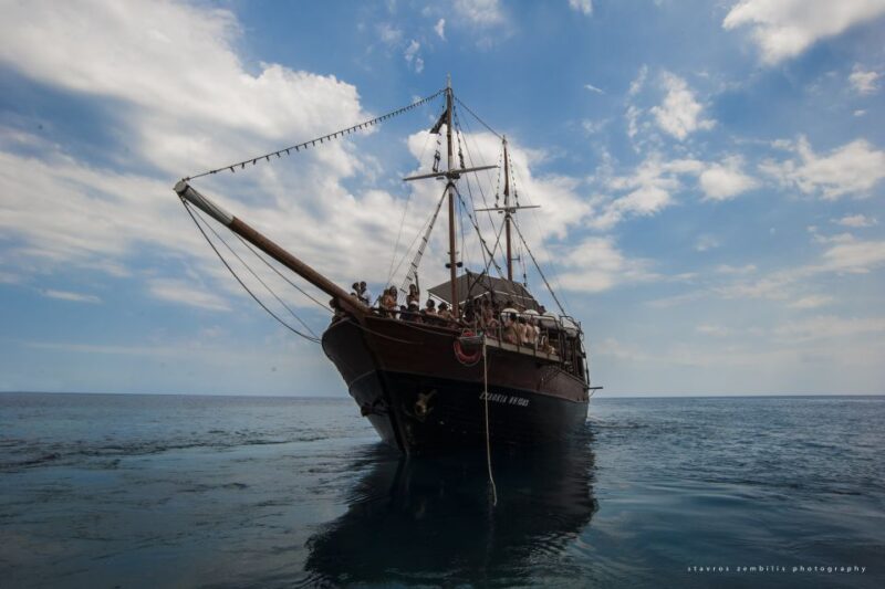 Heraklion, Malia & Agia Pelagi:Boat Trip to Koufonisi Island - The Boat Experience on the Pirate Ship Eydokia