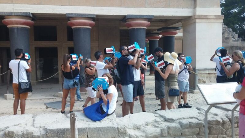 Heraklion: Palace of Knossos 3D Virtual Audio Tour by Tablet - The Practicalities of the Tour