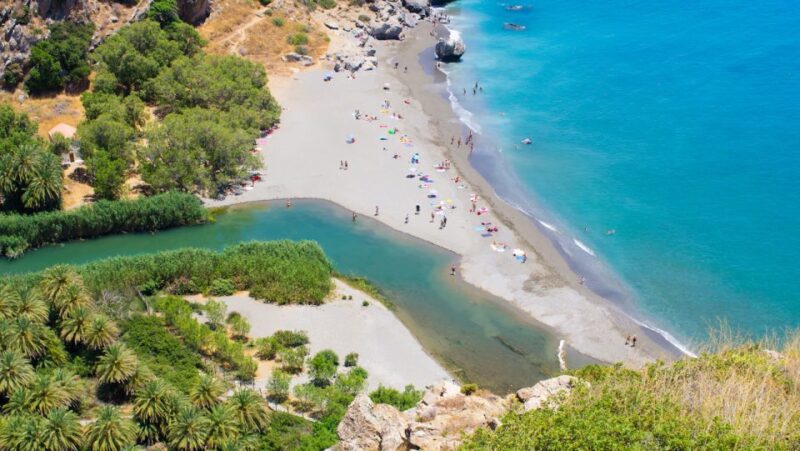 Heraklion: Preveli Palm Beach Boat Trip & Rethymno Town Tour - Kourtaliotiko Gorge: A Natural Showcase