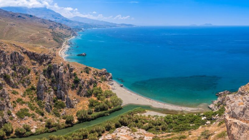 Heraklion: Preveli Palm Beach Boat Trip & Rethymno Town Tour - A Day Full of Scenic Diversity