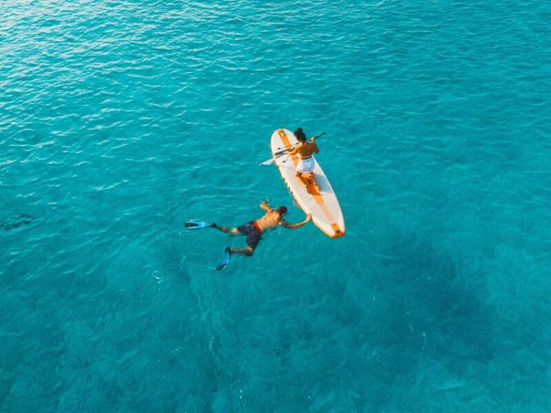 Heraklion: Private Sunset Catamaran Cruise to Dia with Wine - Dia Islands Bay: Water Activities and Scenic Beauty