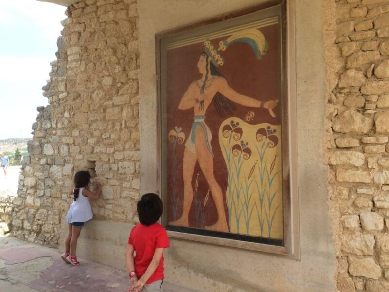 Heraklion: Private Zeus Cave, Winery, Lunch, Knossos Palace - Scenic Drive and the Beauty of Lasithi Plateau