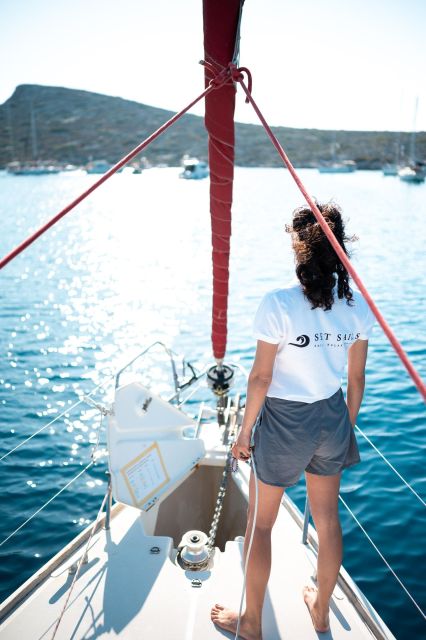 Heraklion: Sailing Trip to Dia Island with Lunch & Swimming - Activities at Saint George Bay: Snorkeling, Swimming, and Paddleboarding