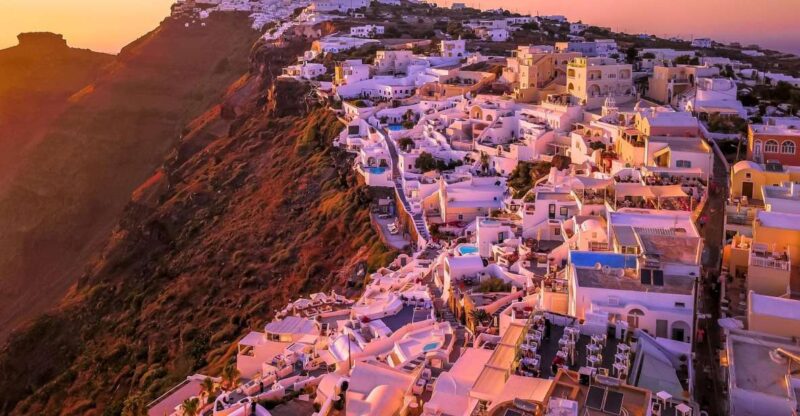 Heraklion: Santorini Day Trip with Boat Transfer & Oia Visit - Key Points