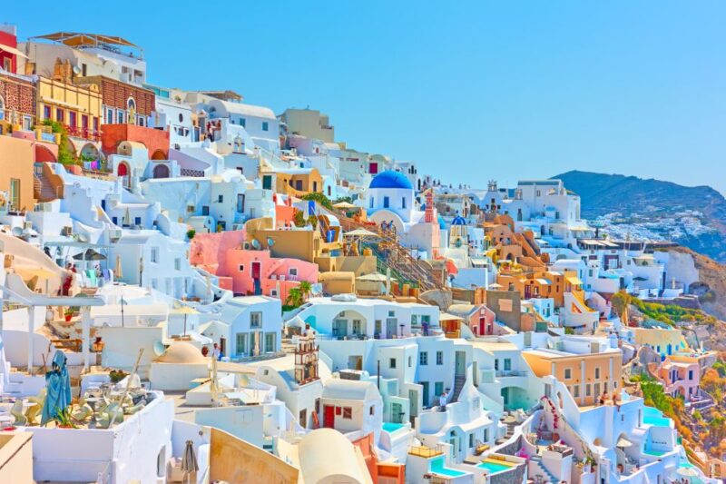 Heraklion: Santorini Day Trip with Boat Transfer & Oia Visit - Logistics: Meeting Points, Languages, and Duration