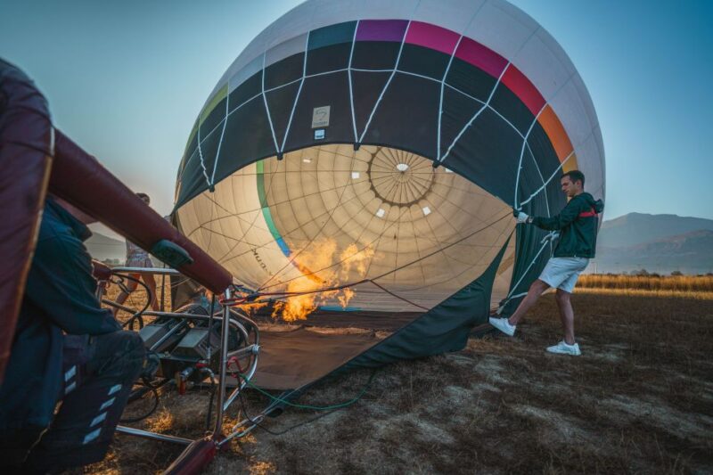 Heraklion: Sunrise Balloon Flight & Sunset Catamaran Cruise - The Balloon Flight Over Lasithi Plateau