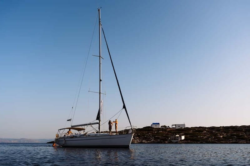 Heraklion: Sunset Sailing Cruise Dia Island with Snorkeling - Key Points