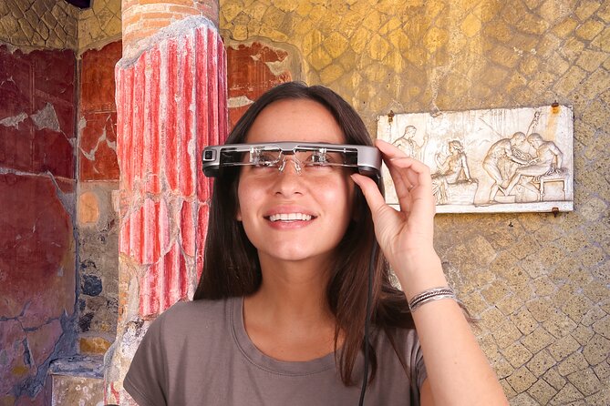 Herculaneum 3D Skip the line Walking Tour - The Use of Augmented Reality Glasses