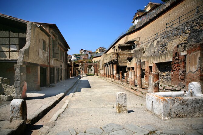 Herculaneum, Vesuvius and Pompeii Full Day Tour from Naples - Exploring the Herculaneum Archaeological Park