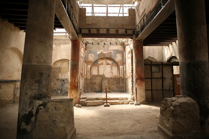 Herculaneum, Vesuvius and Pompeii Full Day Tour from Naples - Discovering Pompeii’s Roman Ruins with an Audio Guide