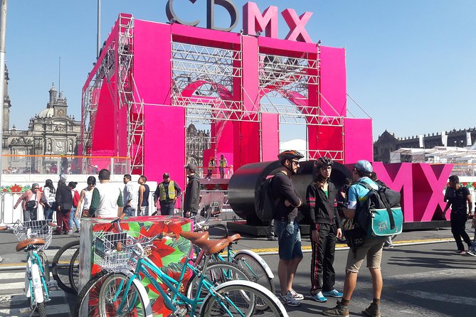 Heritage Bike Tour CDMX evolution since Tenochtitlan - Key Points