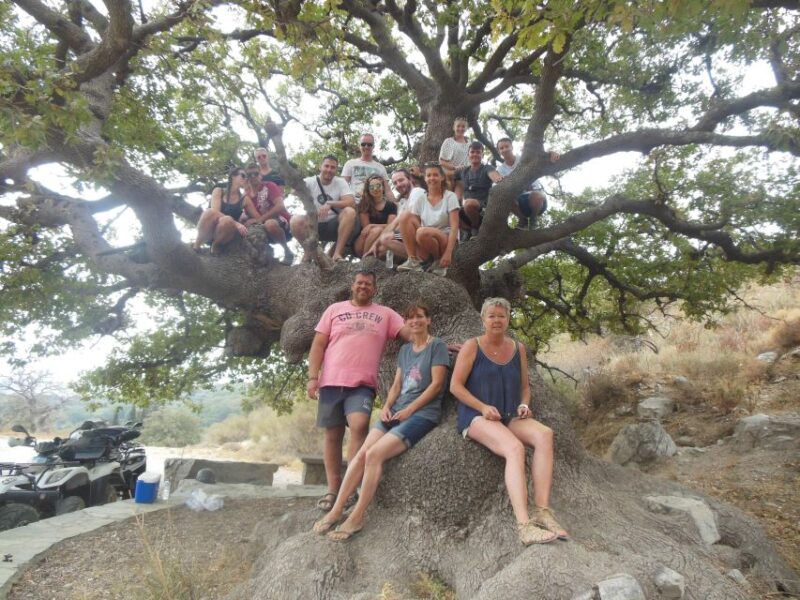 Hersonisos - Malia :off-road quad safari with transfer+Lunch - Riding through Crete’s Diverse Terrain with a 520cc Quad