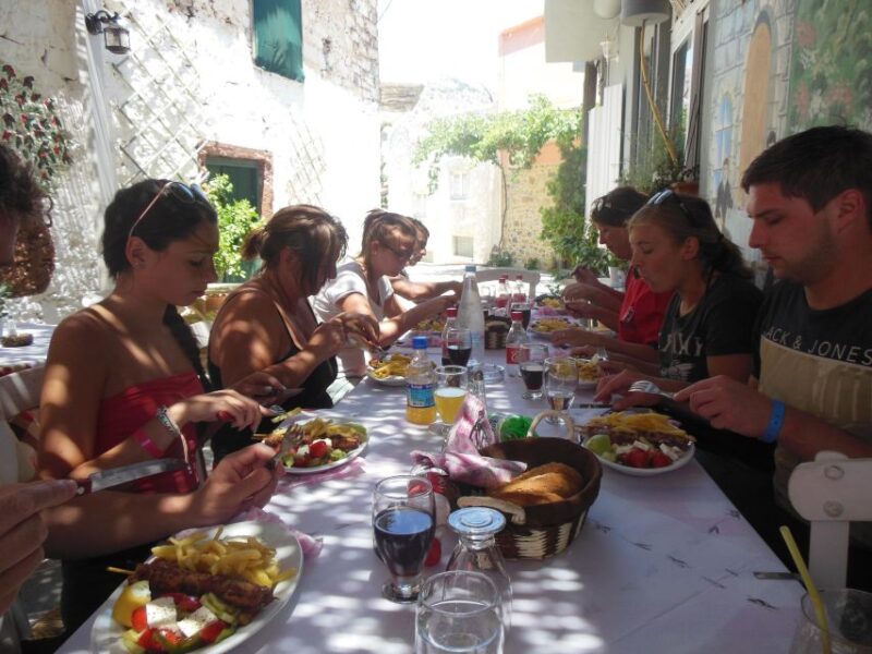 Hersonisos - Malia :off-road quad safari with transfer+Lunch - Enjoying Traditional Crete Cuisine in a Local Taverna