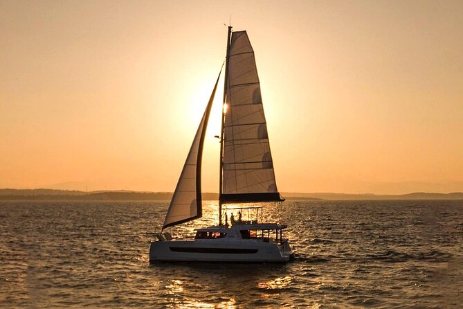 Hersonissos: Private Sunset Catamaran Cruise, Snack & Drinks - Key Points