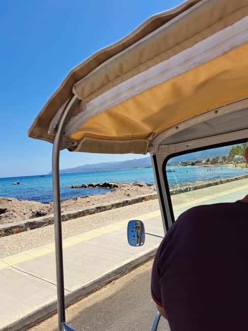 Hersonissos: Private Tuk Tuk Tour with Sea Views - Practical Details: Logistics and Group Size