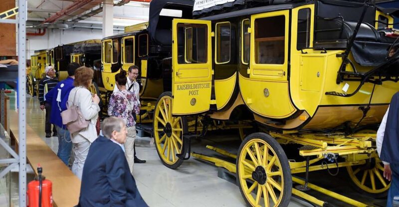 Heusenstamm:tour of the Depot of the museum of communication - Explore the Largest Collection of Communication Artifacts in Heusenstamm