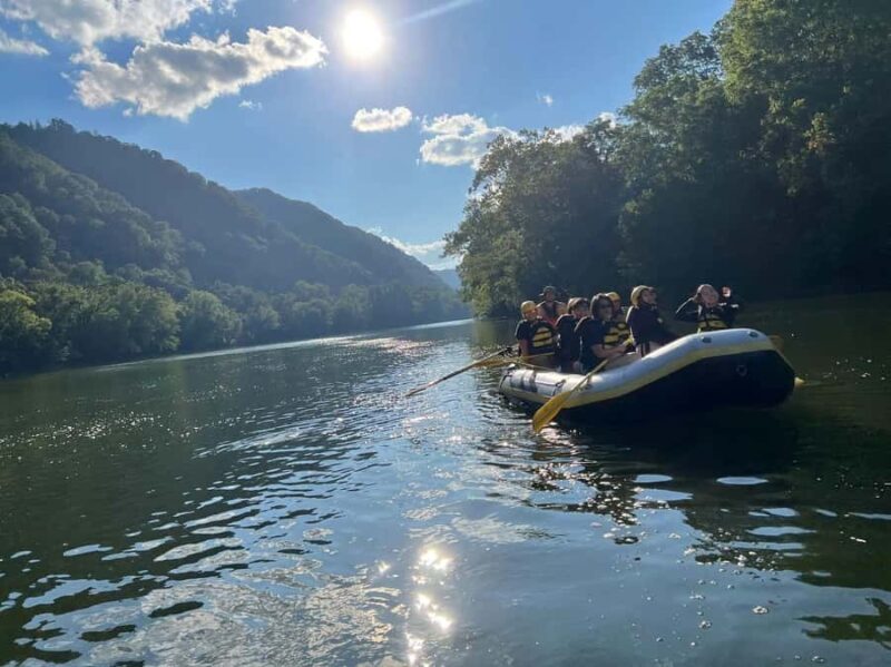 Hico, WV: Upper New River Family Rafting Afternoon Express - Starting Point at BaseCamp in Hico