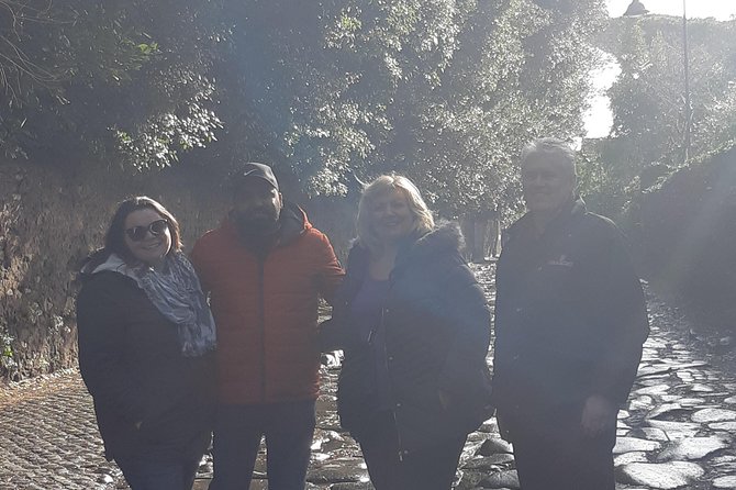 Hidden Gems & Rome Catacomb Semi Private Tour by golf cart - The Mystery of the Pyramid of Caius Cestius