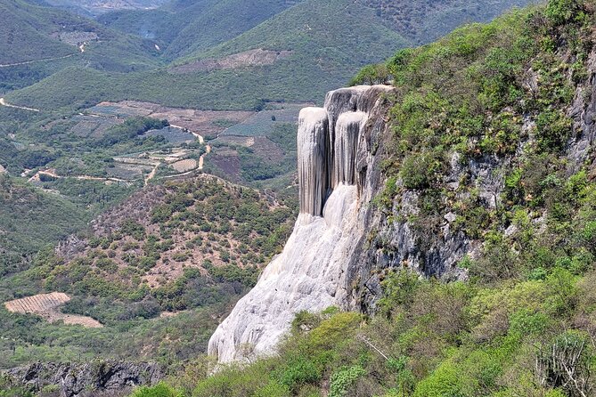 Hierve el Agua Half-Day Guided Hike Adventure ALL FEES INCLUDED - Tasting Local Mexican Cuisine at the Site