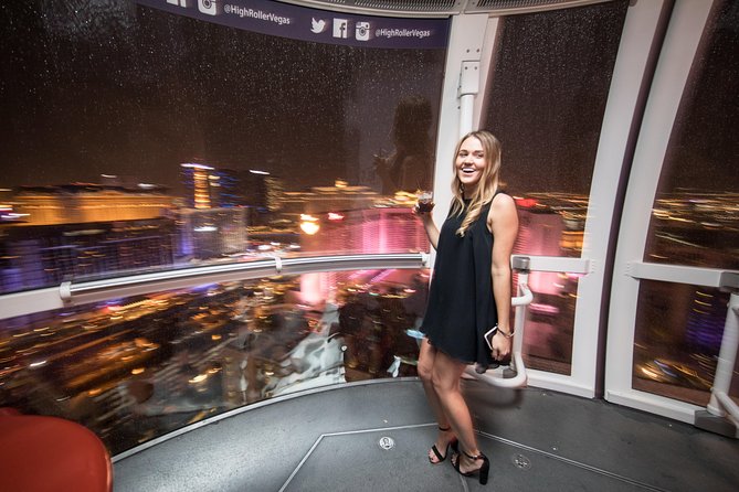 High Roller Wheel Admission Ticket at The LINQ - Upgrade Options: Enjoy an Open Bar with the Happy Half Hour