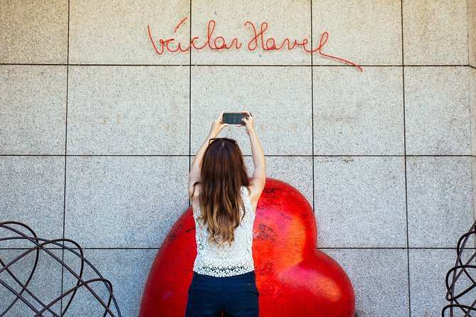 Highlights & Hidden Gems With Locals: Best of Prague Private Walking Tour - Visiting the Vaclav Havel Library and Learning Its Significance