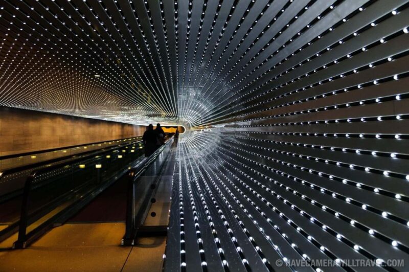 Highlights of National Gallery of Art Sculpture Garden Tour - Exploring the Underground Moving Walkway Art Installation