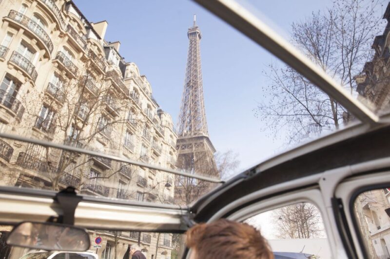 Highlights of Paris: Private 6-Hour Vintage 2CV Tour - View the Louvre and the Royal Palace