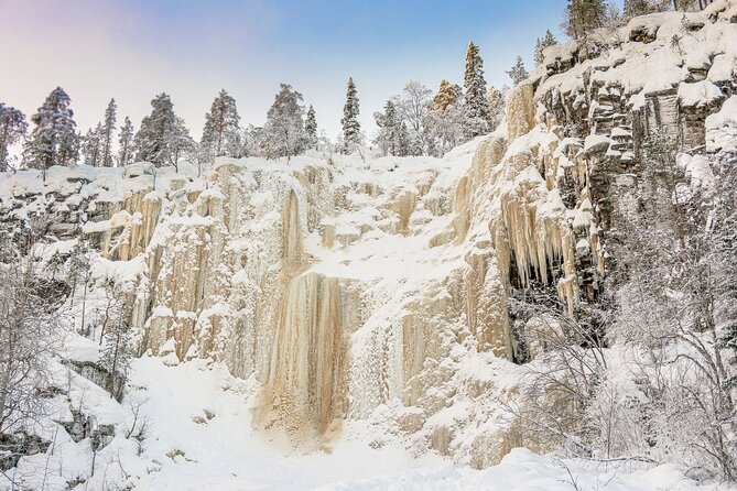 Hike to Frozen Waterfalls of Korouoma Including BBQ Lunch from Rovaniemi - Key Points