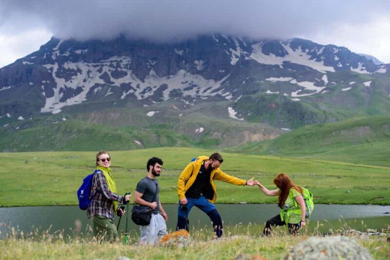 Hike to Rapi Lake and Aragats Northern Wall - Downhill Return to Geghadzor and Yerevan