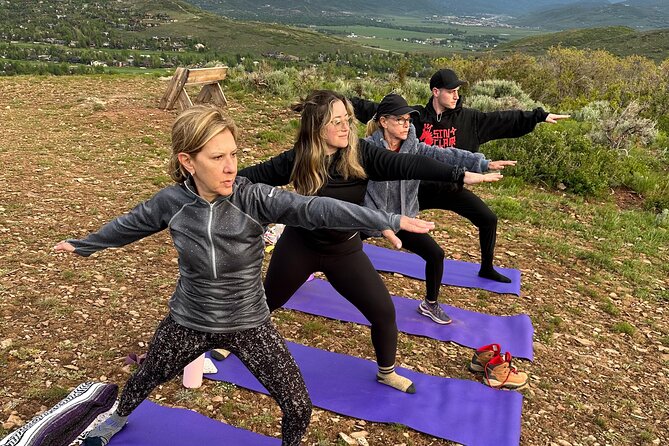 Hiking and Yoga On Top Of A Mountain in Park City Utah - Reaching the Summit for 360-Degree Views