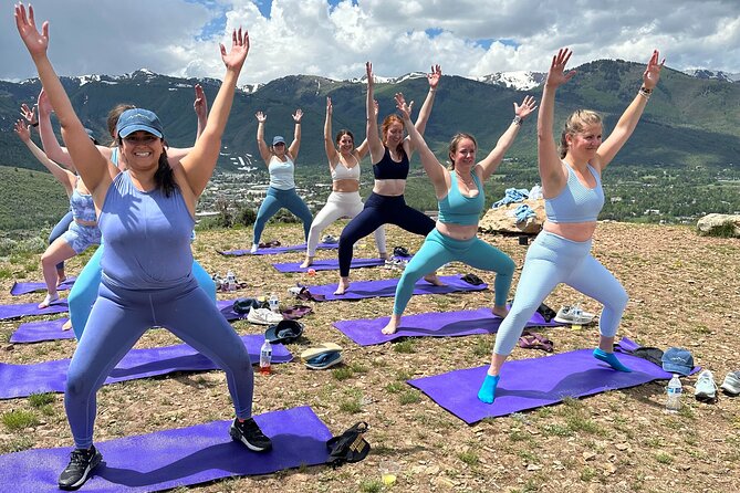 Hiking and Yoga On Top Of A Mountain in Park City Utah - Yoga Designed for All Levels on the Mountain Peak
