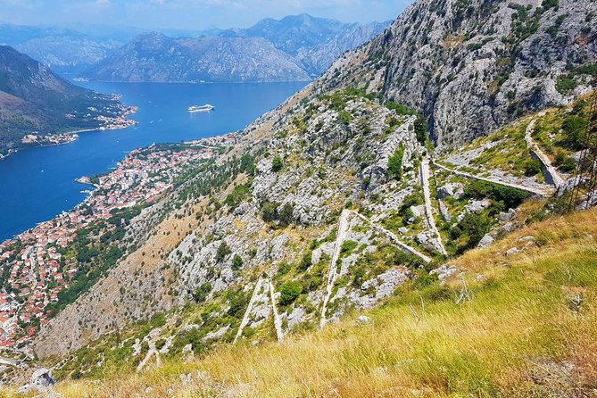 Hiking downhill from Krstac to Kotor, visit San Giovanni fortress - Exploring San Giovanni Fortress and Its Stunning Views