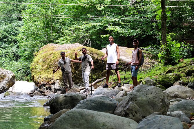 Hiking in Batumi ( Mtirala National Park) - Visiting the Rope Park, Soviet Bridge, and Local Plantations