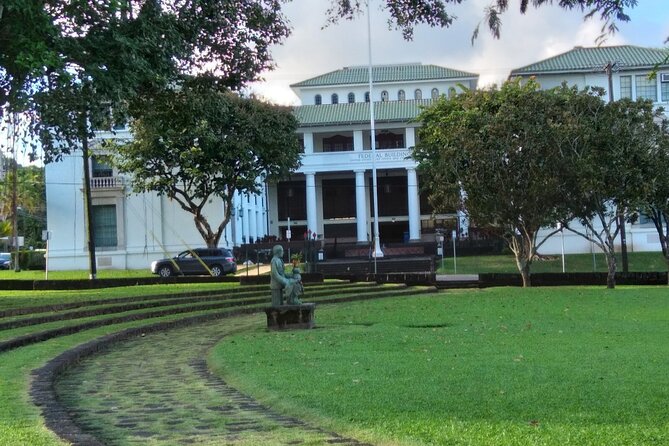 Hilo History and Legends (APP) Audio Self Guided Walking Tour - Exploring Art and Culture at East Hawaii Cultural Center