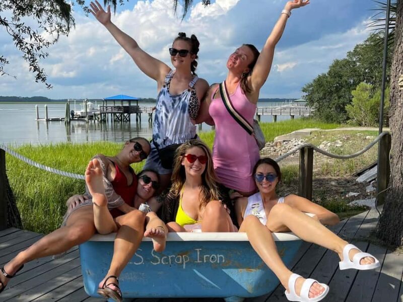 Hilton Head: 3 HR Private Bachelorette Party Cruise - Dolphin Watching Along Hilton Heads Coastline