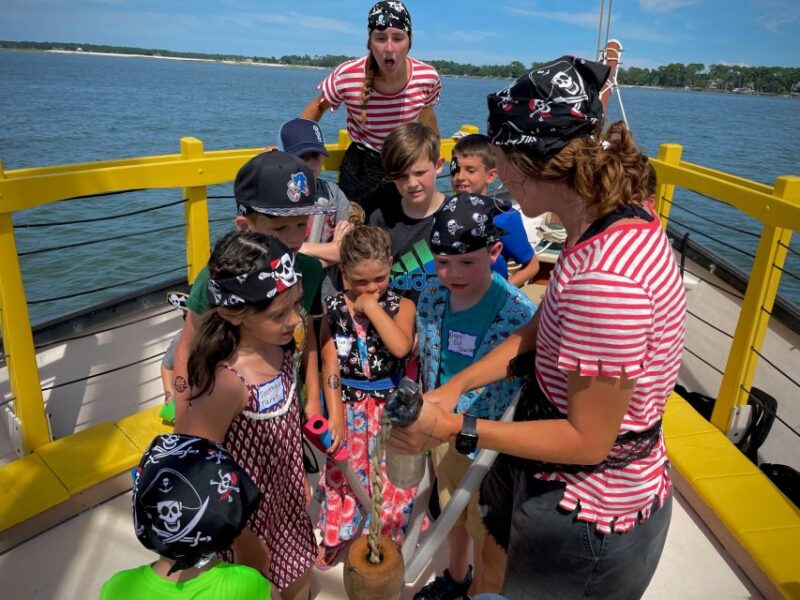 Hilton Head: Child-Friendly Pirate Cruise with Face Painting - Family-Friendly Environment and Safety Measures