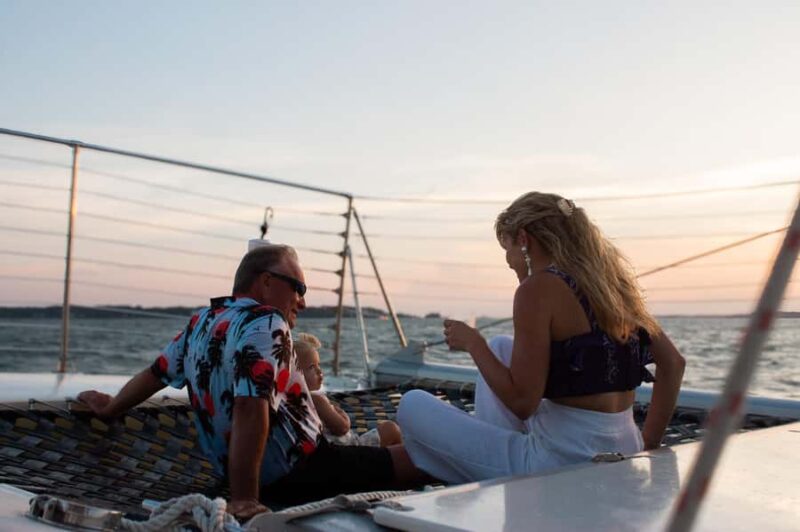 Hilton Head Island: Golden Hour Catamaran Cruise - The Luxurious Catamaran Rosé: Spacious and Comfortable
