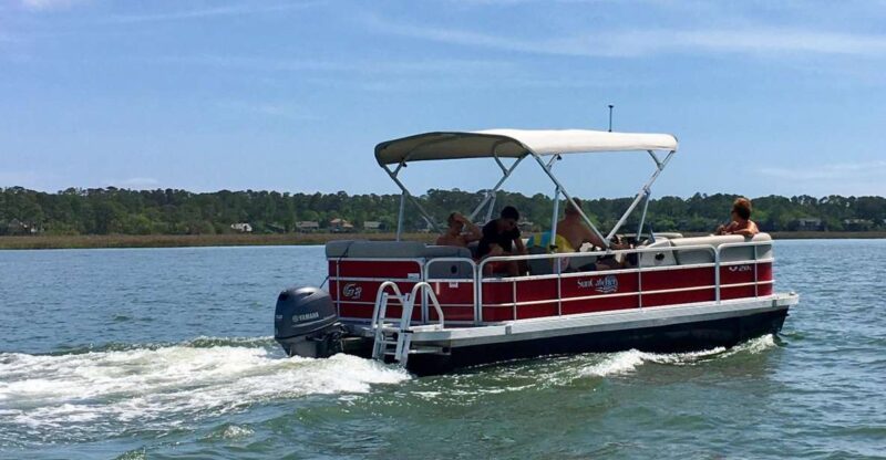 Hilton Head Island: Self-Drive Pontoon Boat Rental - Explore Hilton Head Island by Self-Drive Pontoon Boat for up to 10 People