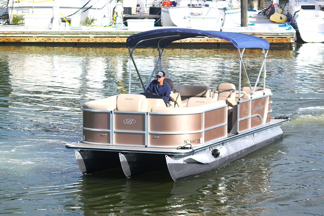 Hilton Head Luxury Pontoon Rental for 2 to 8 hours - How the Staff Prepares and Guides You