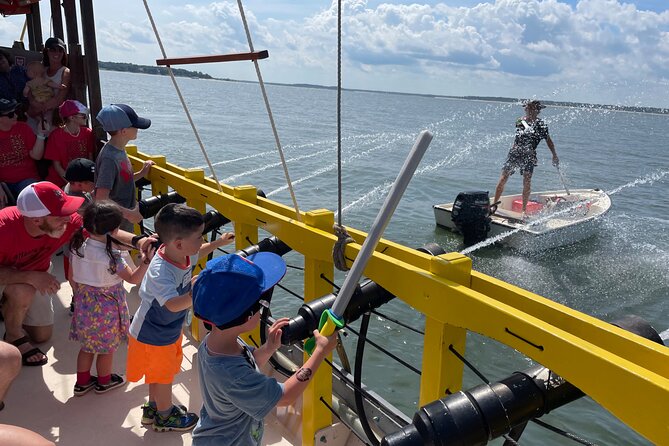 Hilton Head Pirate Ship Adventure Cruise aboard the Black Sparrow - The Treasure Hunt and Water Cannon Battle
