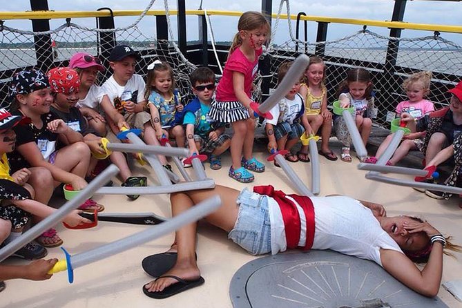 Hilton Head Pirate Ship Adventure Cruise aboard the Black Sparrow - Scenic Views and Wildlife Along Broad Creek